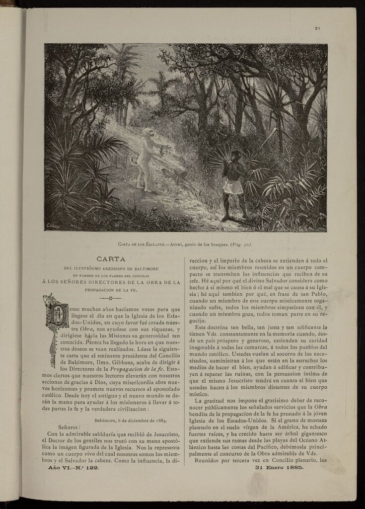 Miniatura de Las Misiones Católicas del 31 de enero de 1885