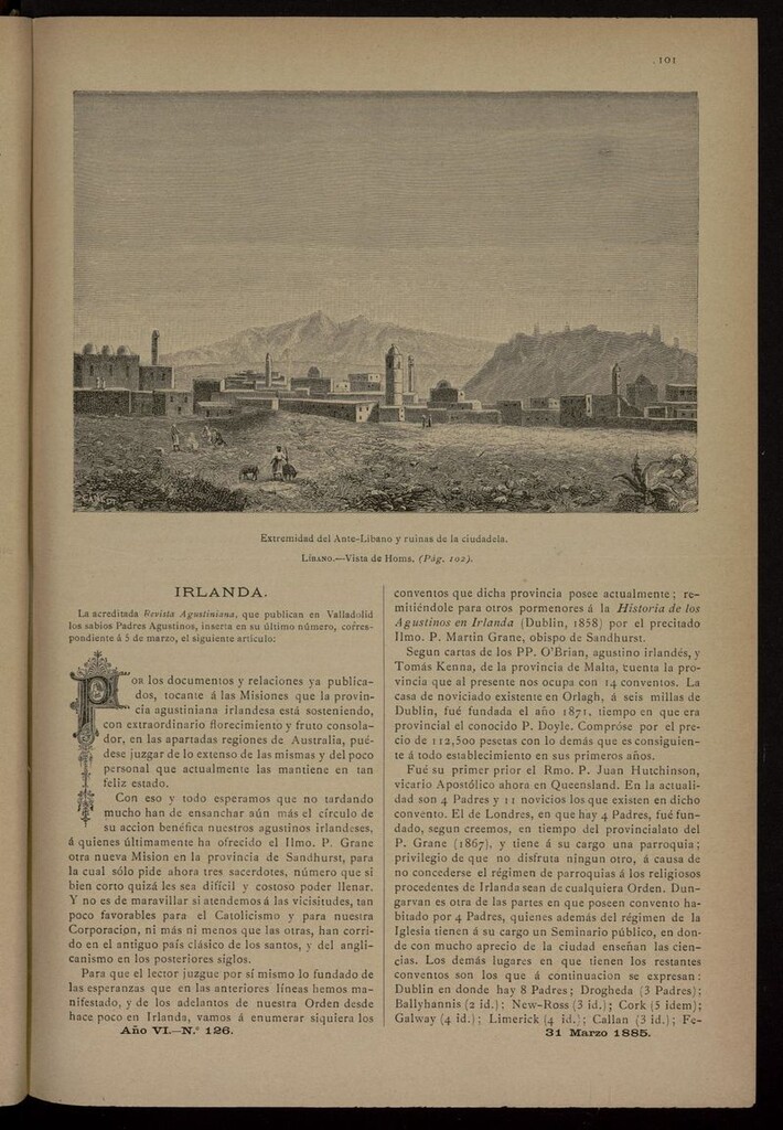 Miniatura de Las Misiones Católicas del 31 de marzo de 1885