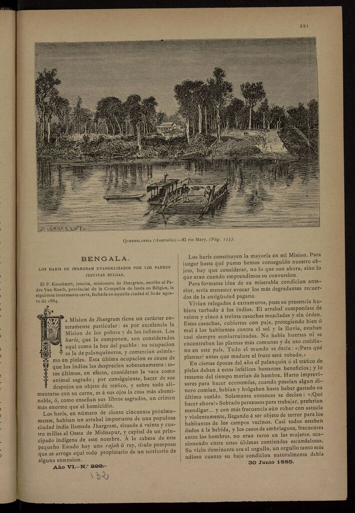 Miniatura de Las Misiones Católicas del 30 de junio de 1885