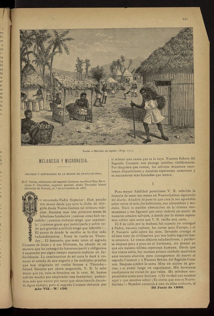 Miniatura de Las Misiones Católicas del 30 de junio de 1886