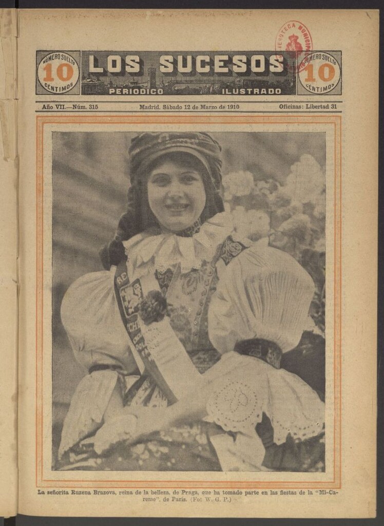 Miniatura de Los Sucesos : periódico ilustrado del 12 de marzo de 1910