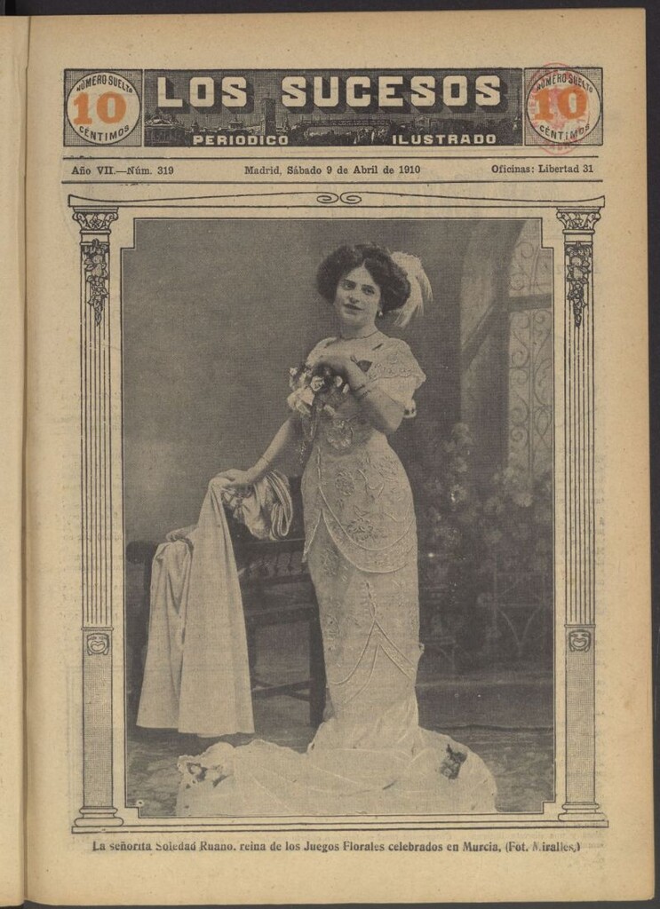 Miniatura de Los Sucesos : periódico ilustrado del 9 de abril de 1910