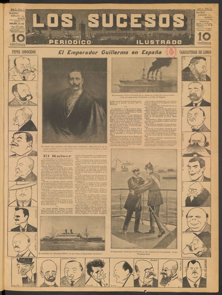 Miniatura de Los Sucesos : periódico ilustrado del 19 de marzo de 1904