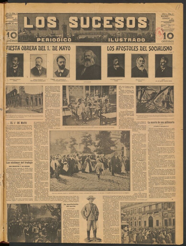 Miniatura de Los Sucesos : periódico ilustrado del 30 de abril de 1904