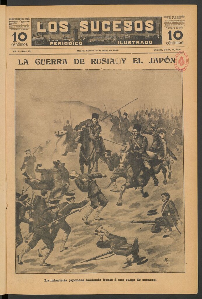 Miniatura de Los Sucesos : periódico ilustrado del 28 de mayo de 1904