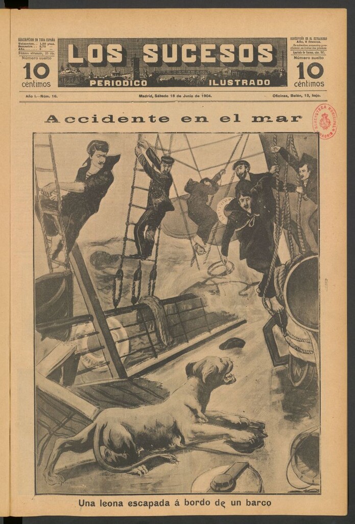 Miniatura de Los Sucesos : periódico ilustrado del 18 de junio de 1904