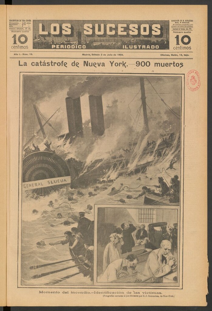 Miniatura de Los Sucesos : periódico ilustrado del 2 de julio de 1904