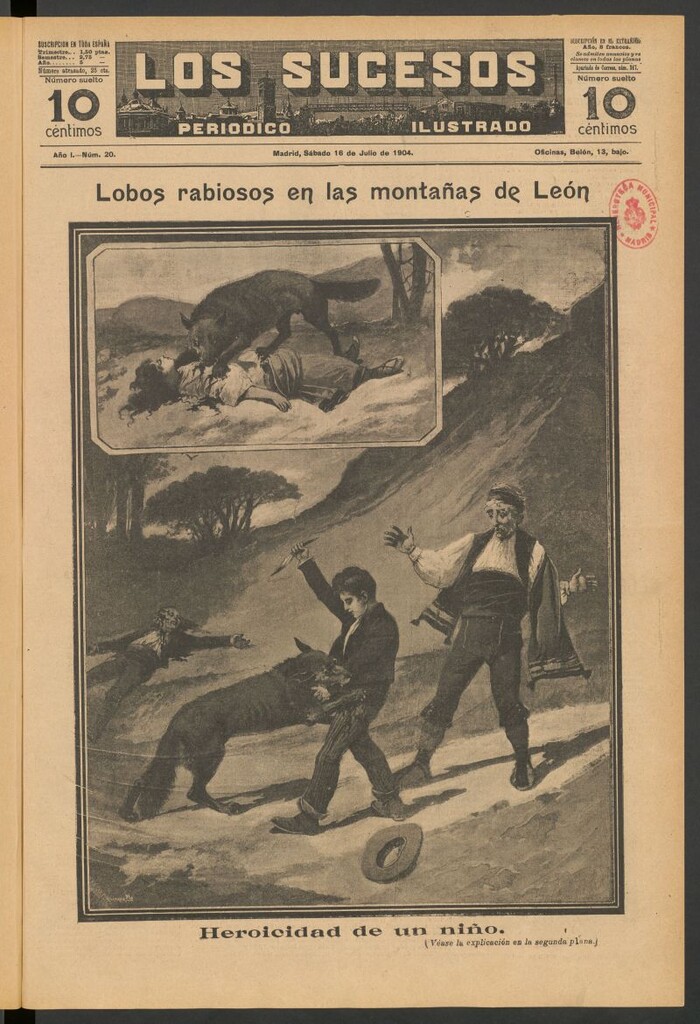 Miniatura de Los Sucesos : periódico ilustrado del 16 de julio de 1904