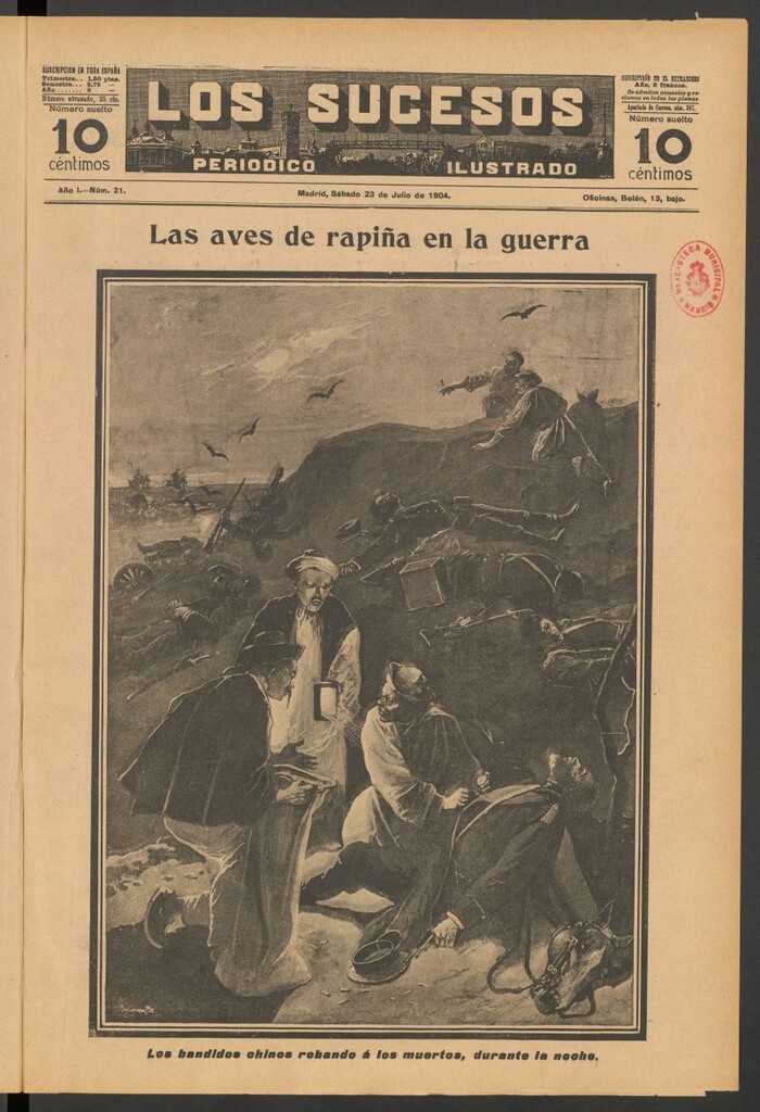 Miniatura de Los Sucesos : periódico ilustrado del 23 de julio de 1904