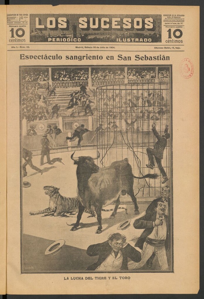 Miniatura de Los Sucesos : periódico ilustrado del 30 de julio de 1904