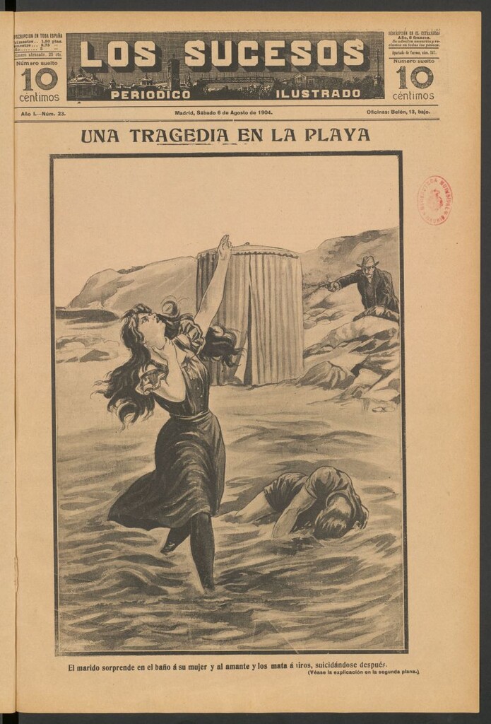 Miniatura de Los Sucesos : periódico ilustrado del 6 de agosto de 1904