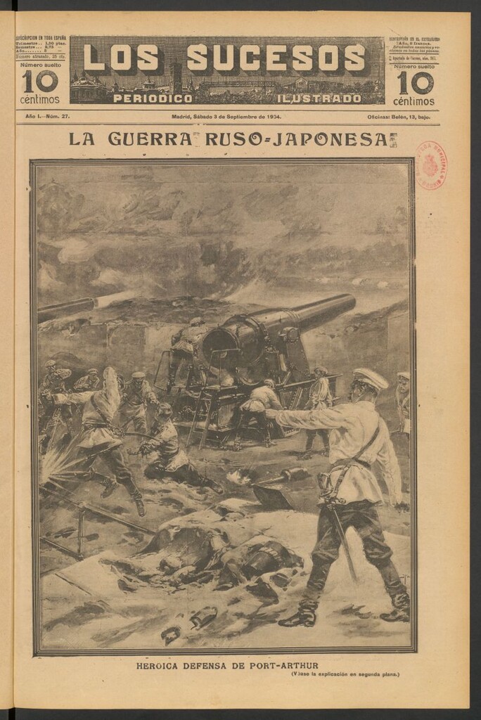 Miniatura de Los Sucesos : periódico ilustrado del 3 de septiembre de 1904