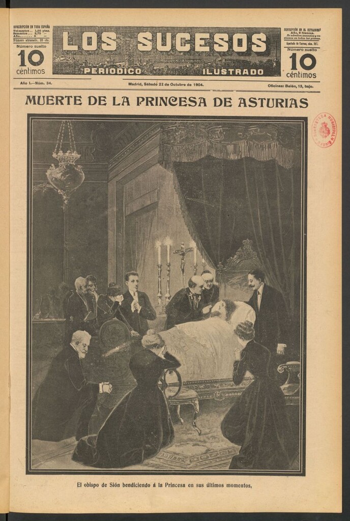 Miniatura de Los Sucesos : periódico ilustrado del 22 de octubre de 1904