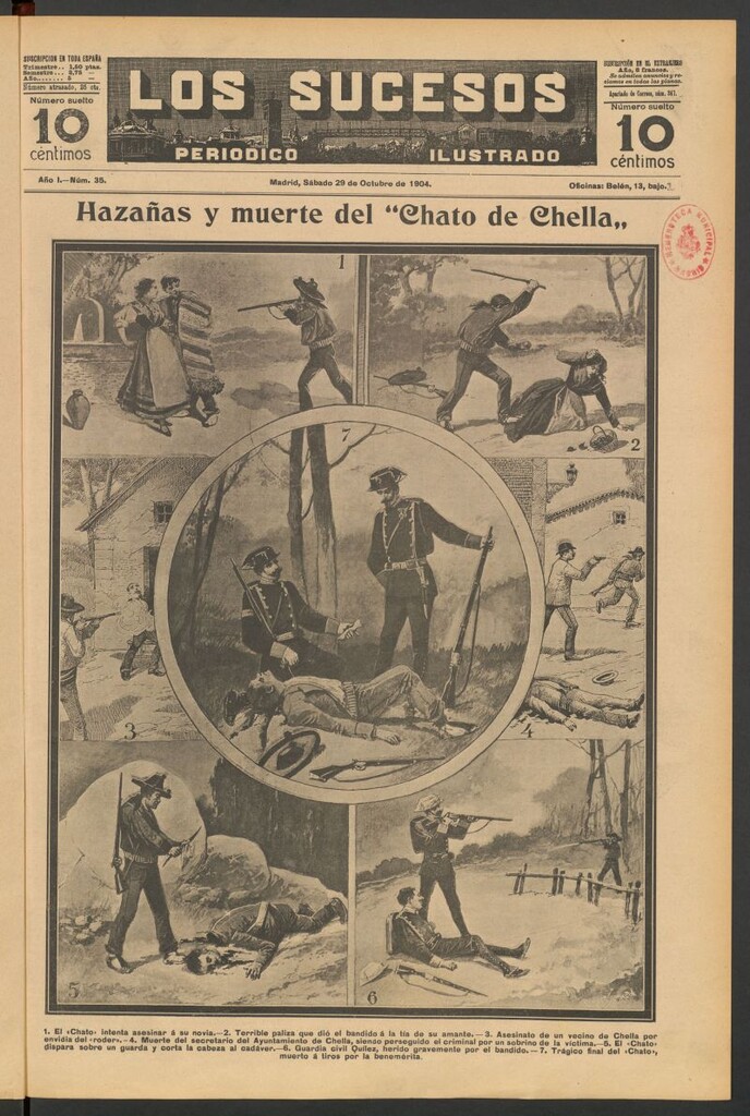 Miniatura de Los Sucesos : periódico ilustrado del 29 de octubre de 1904