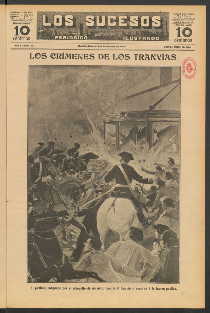 Miniatura de Los Sucesos : periódico ilustrado del 19 de noviembre de 1904