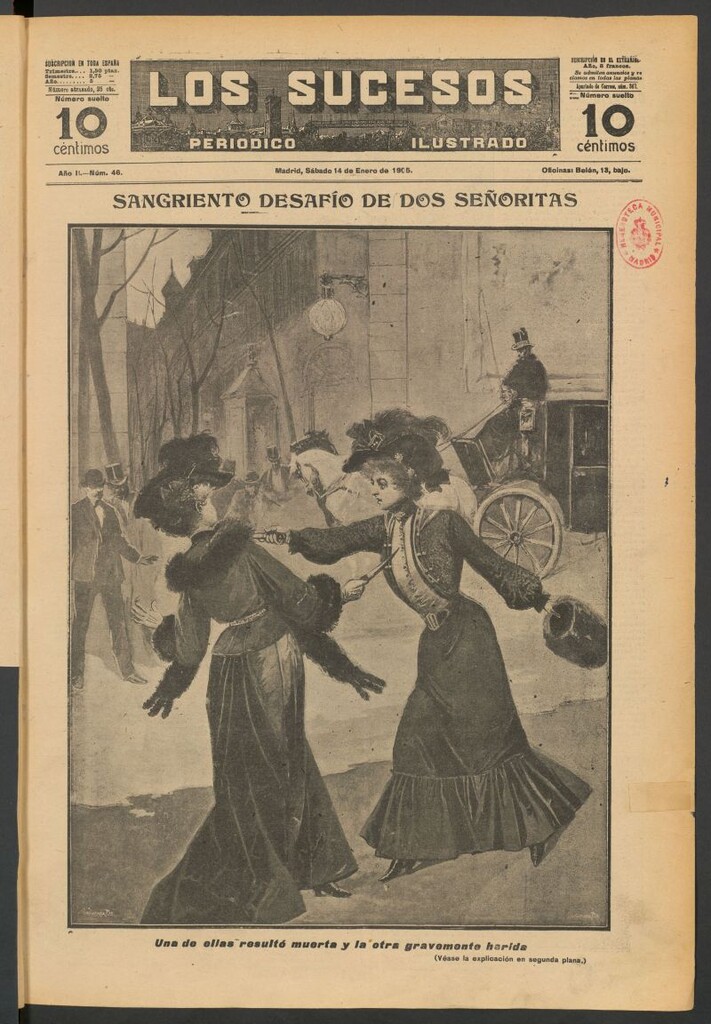 Miniatura de Los Sucesos : periódico ilustrado del 14 de enero de 1905