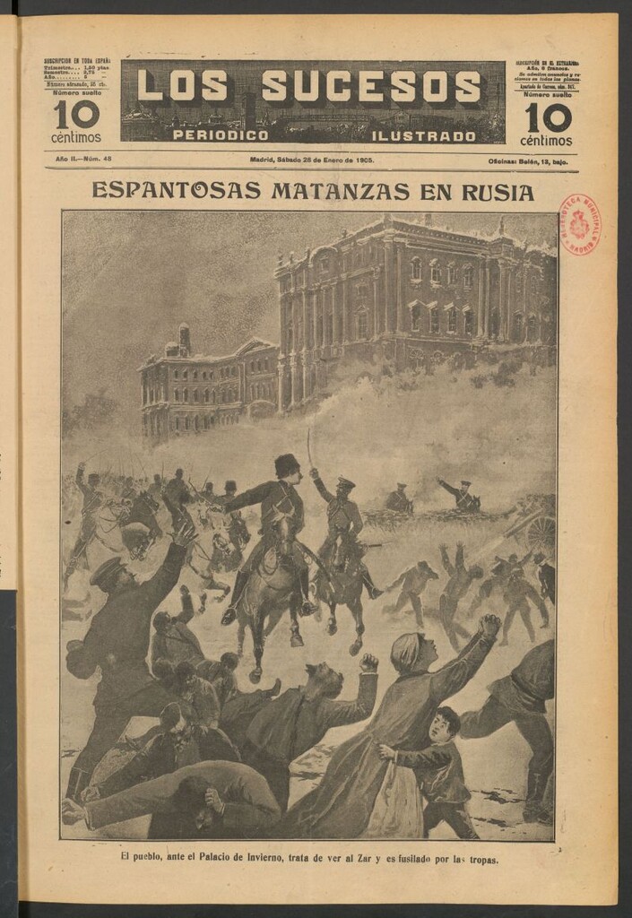 Miniatura de Los Sucesos : periódico ilustrado del 28 de enero de 1905