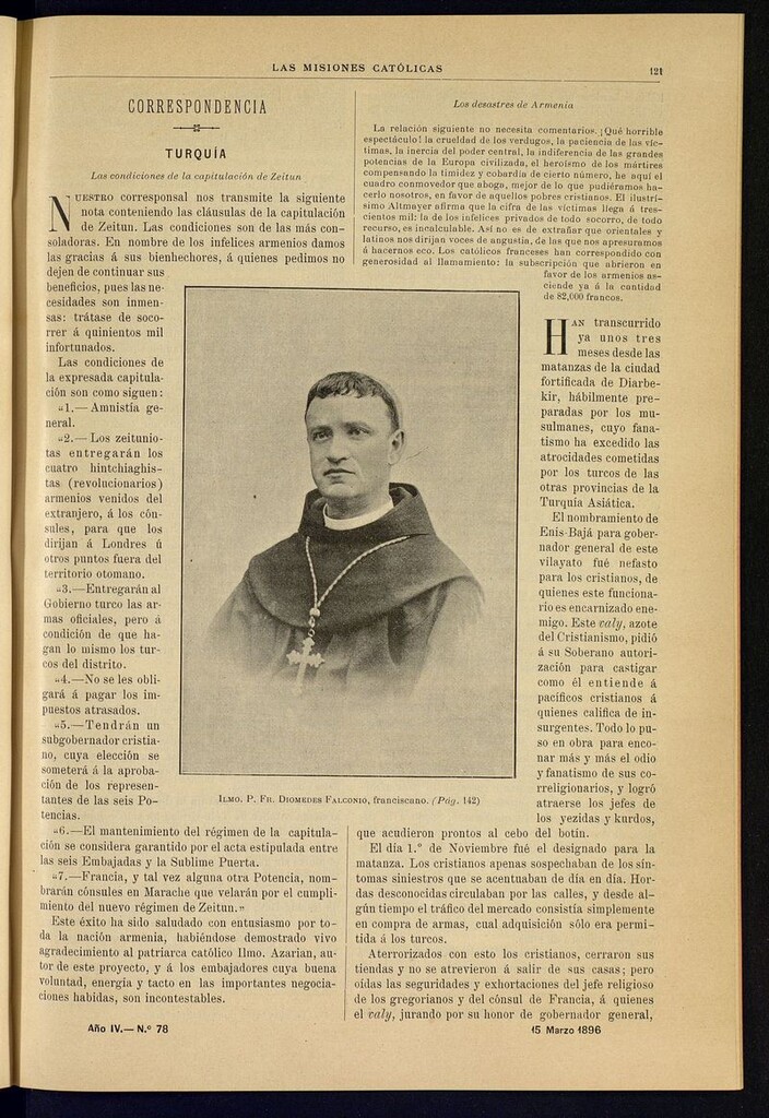 Miniatura de Las Misiones Católicas del 15 de marzo de 1896