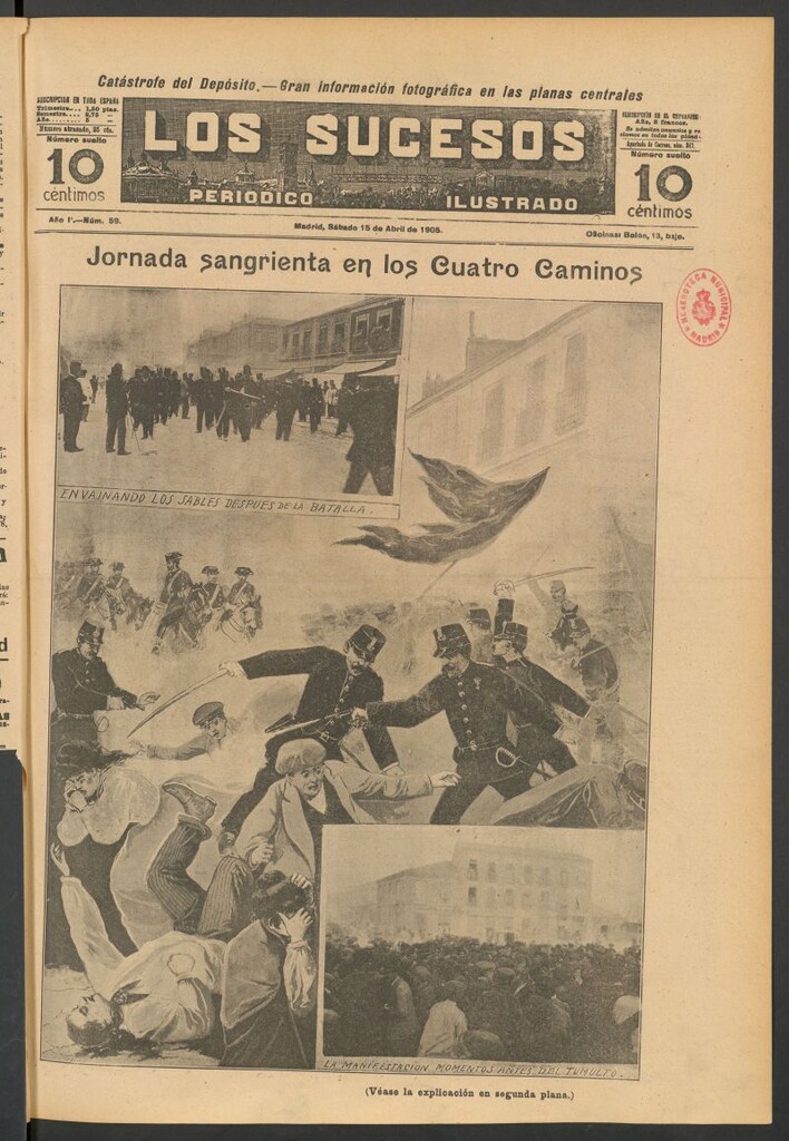 Miniatura de Los Sucesos : periódico ilustrado del 15 de abril de 1905