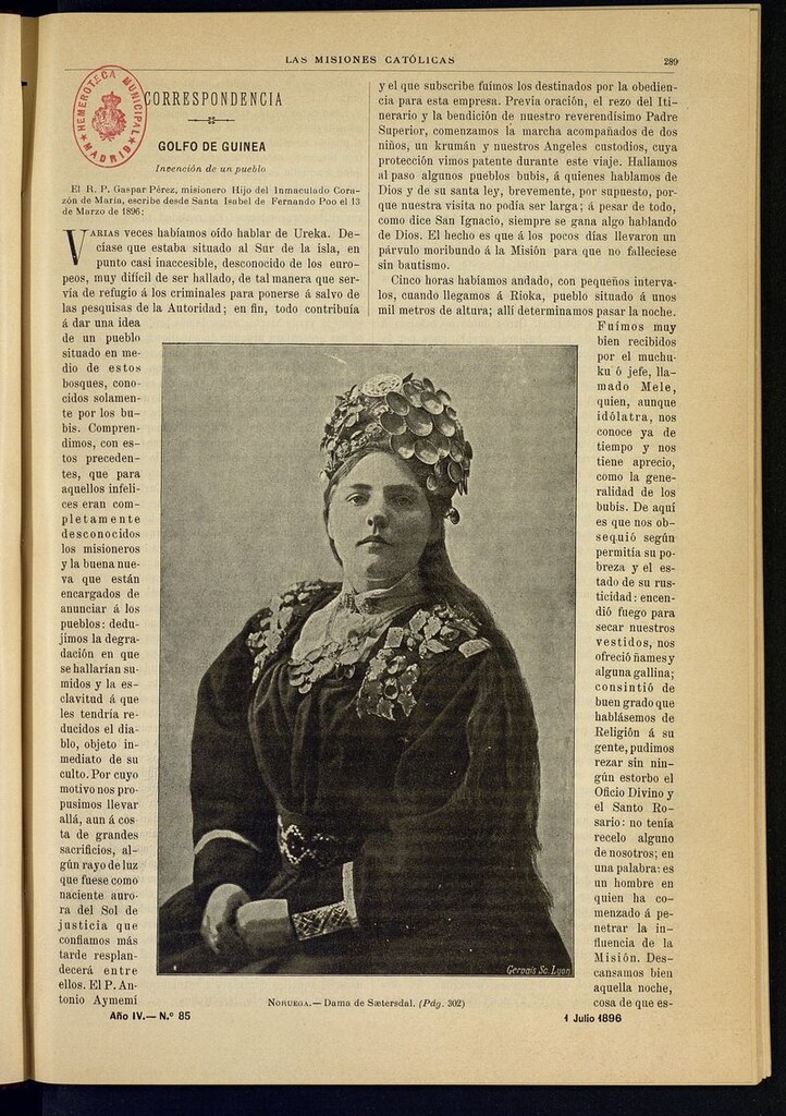 Miniatura de Las Misiones Católicas del 1 de julio de 1896