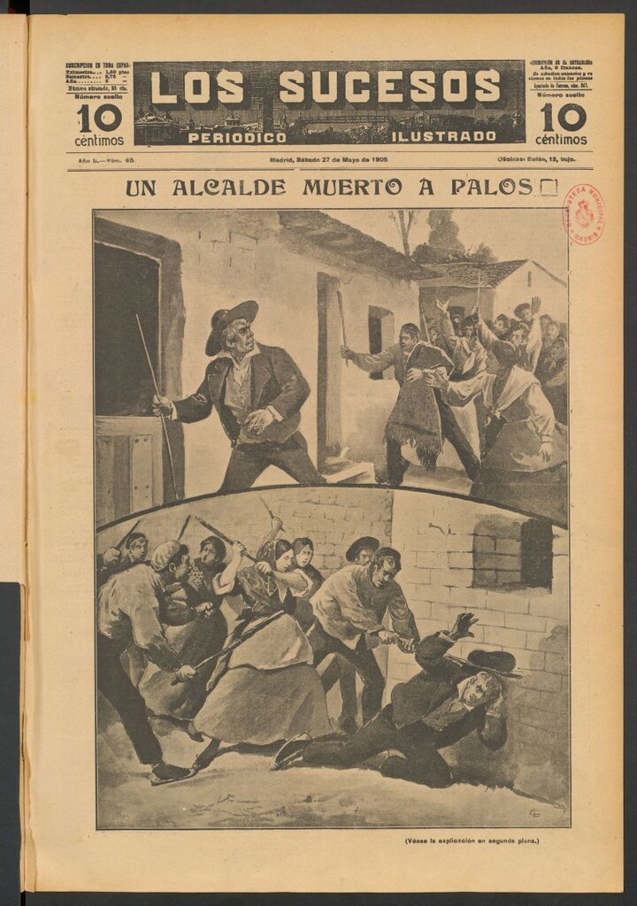 Miniatura de Los Sucesos : periódico ilustrado del 27 de mayo de 1905