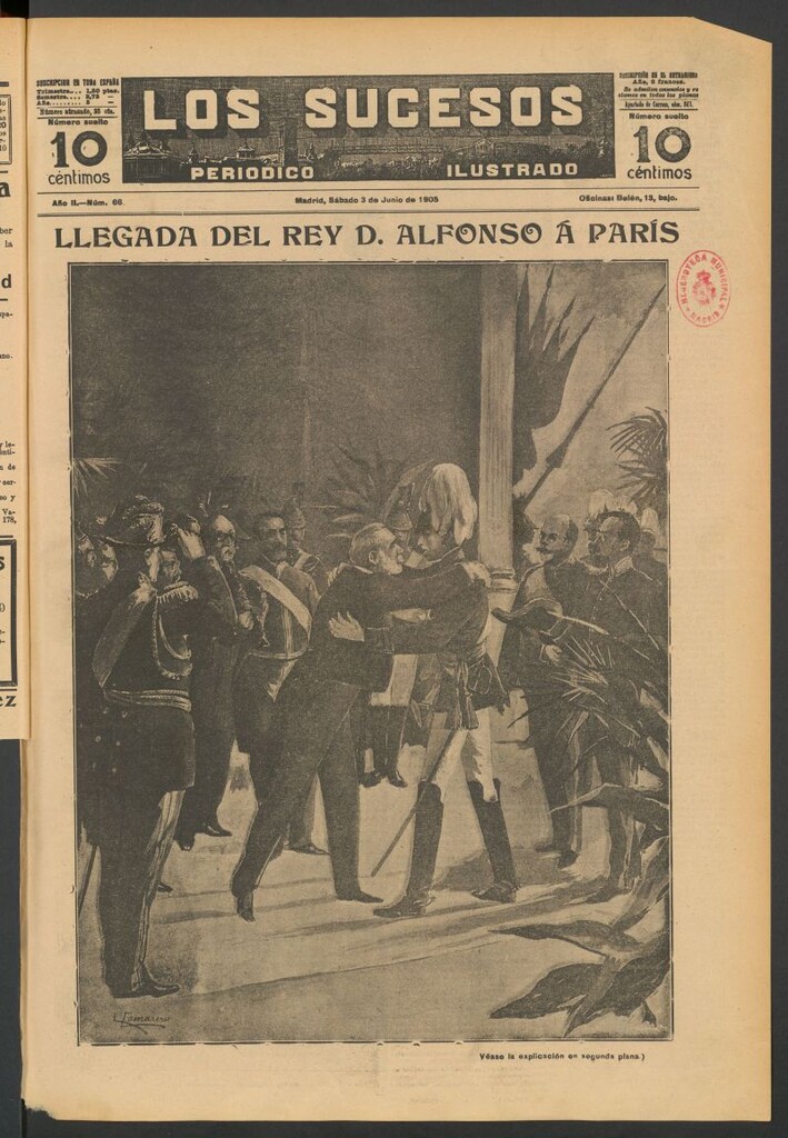 Miniatura de Los Sucesos : periódico ilustrado del 3 de junio de 1905