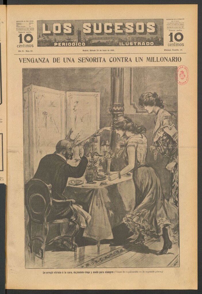 Miniatura de Los Sucesos : periódico ilustrado del 24 de junio de 1905