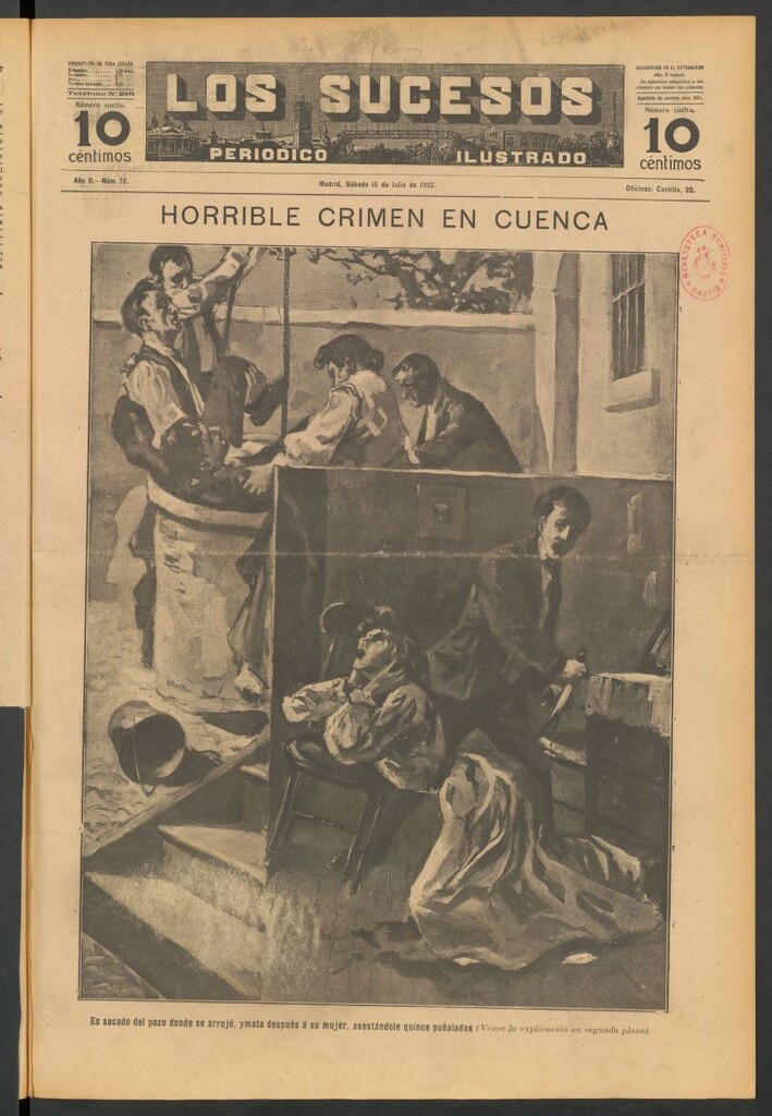 Miniatura de Los Sucesos : periódico ilustrado del 15 de julio de 1905