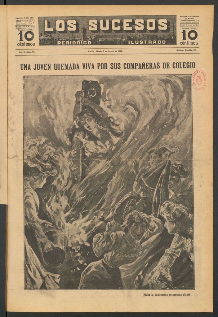 Miniatura de Los Sucesos : periódico ilustrado del 5 de agosto de 1905
