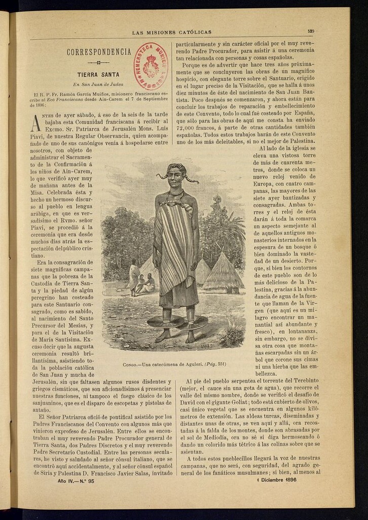 Miniatura de Las Misiones Católicas del 1 de diciembre de 1896