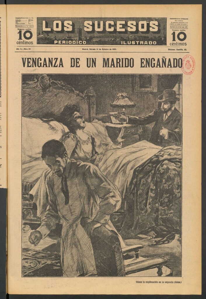 Miniatura de Los Sucesos : periódico ilustrado del 14 de octubre de 1905