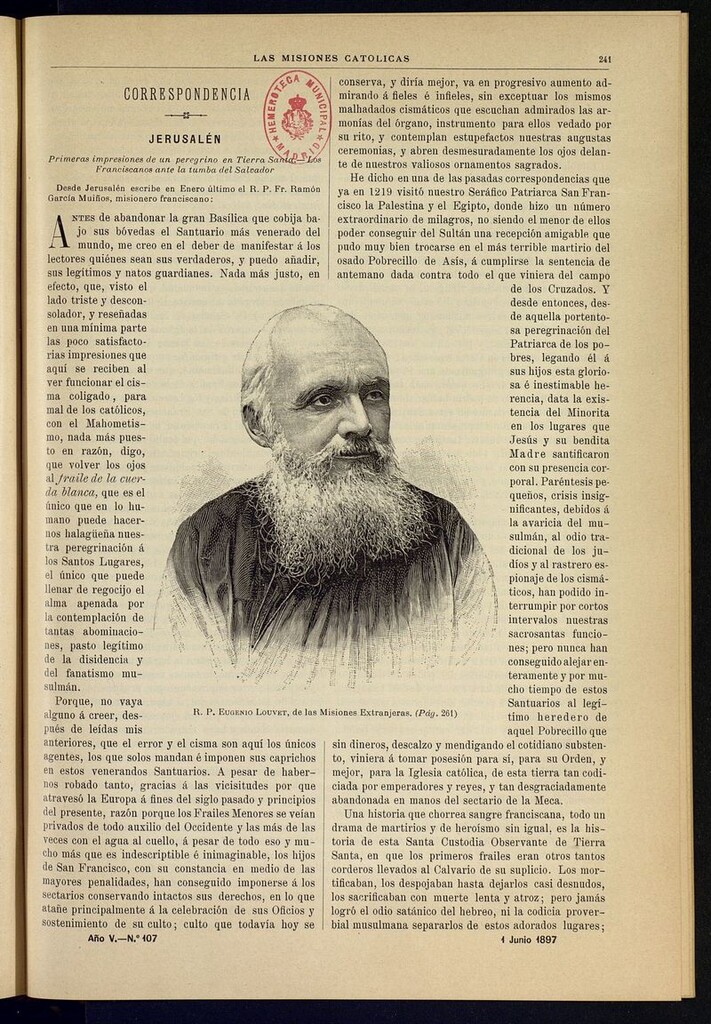 Miniatura de Las Misiones Católicas del 1 de junio de 1897