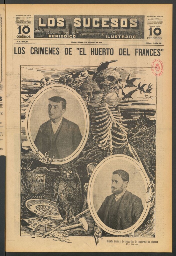 Miniatura de Los Sucesos : periódico ilustrado del 11 de noviembre de 1905