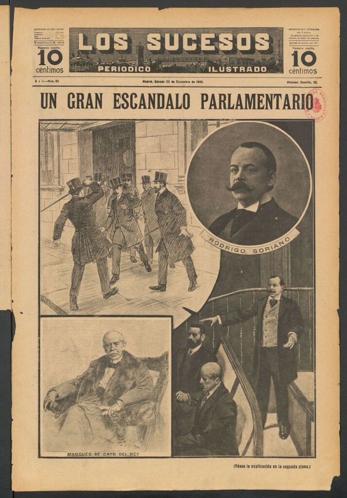 Miniatura de Los Sucesos : periódico ilustrado del 23 de diciembre de 1905