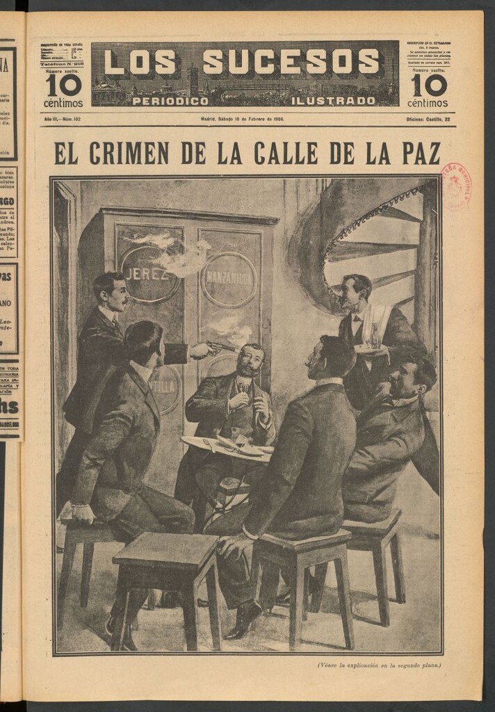 Miniatura de Los Sucesos : periódico ilustrado del 10 de febrero de 1906