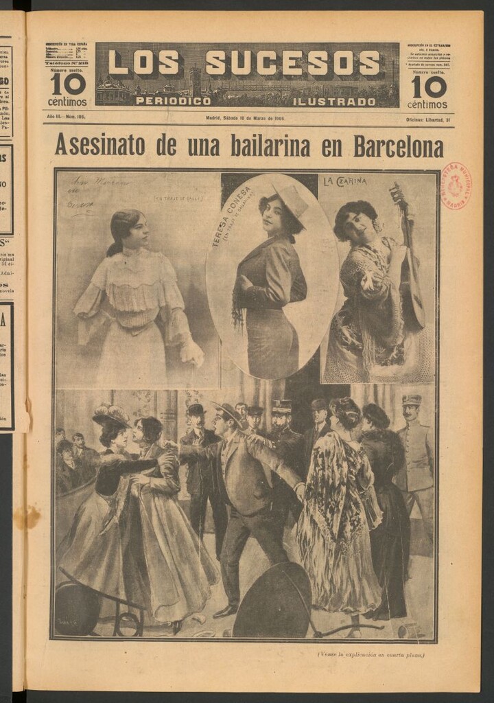 Miniatura de Los Sucesos : periódico ilustrado del 10 de marzo de 1906