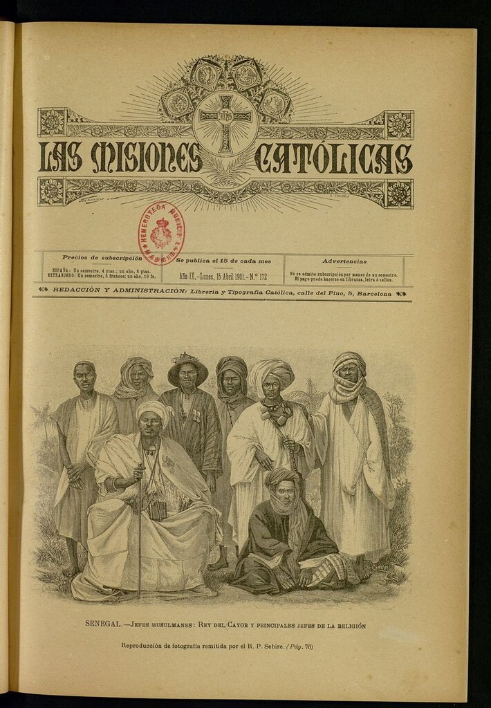 Miniatura de Las Misiones Católicas del 15 de abril de 1901