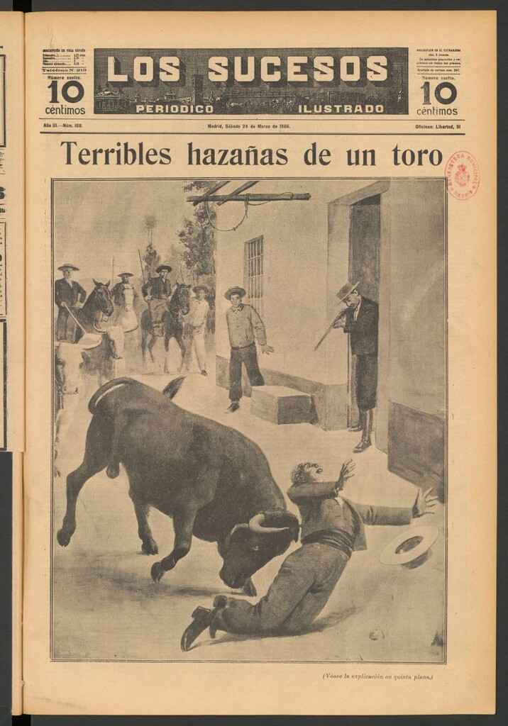 Miniatura de Los Sucesos : periódico ilustrado del 24 de marzo de 1906