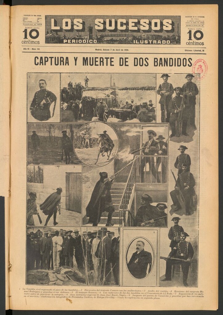 Miniatura de Los Sucesos : periódico ilustrado del 7 de abril de 1906