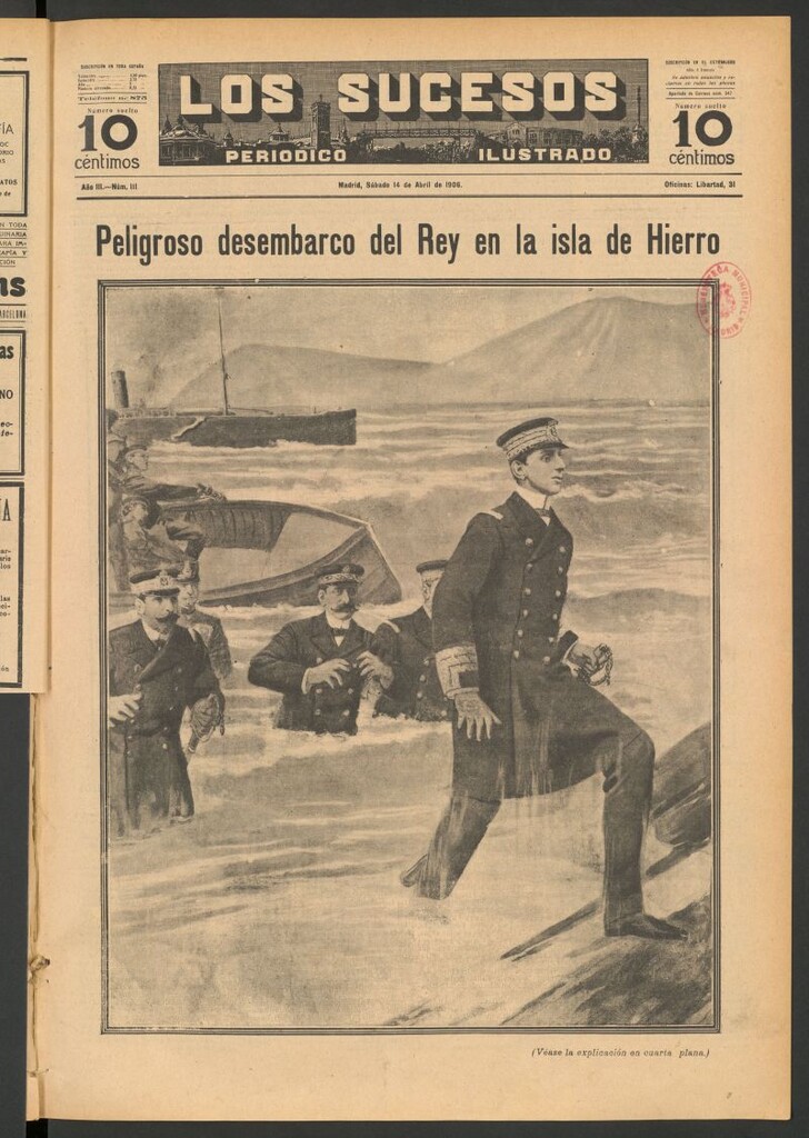Miniatura de Los Sucesos : periódico ilustrado del 14 de abril de 1906