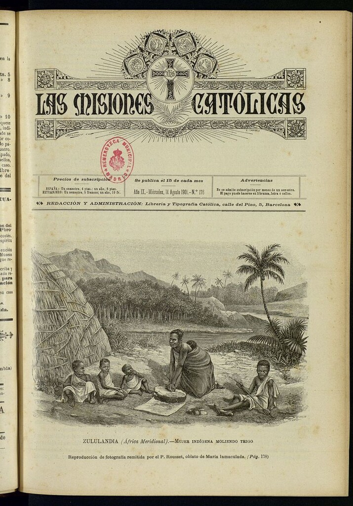 Miniatura de Las Misiones Católicas del 14 de agosto de 1901