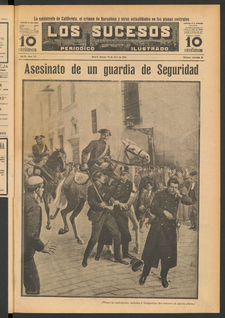Miniatura de Los Sucesos : periódico ilustrado del 28 de abril de 1906