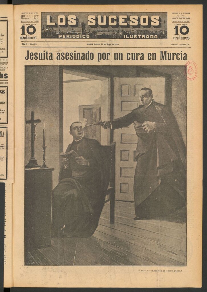 Miniatura de Los Sucesos : periódico ilustrado del 12 de mayo de 1906