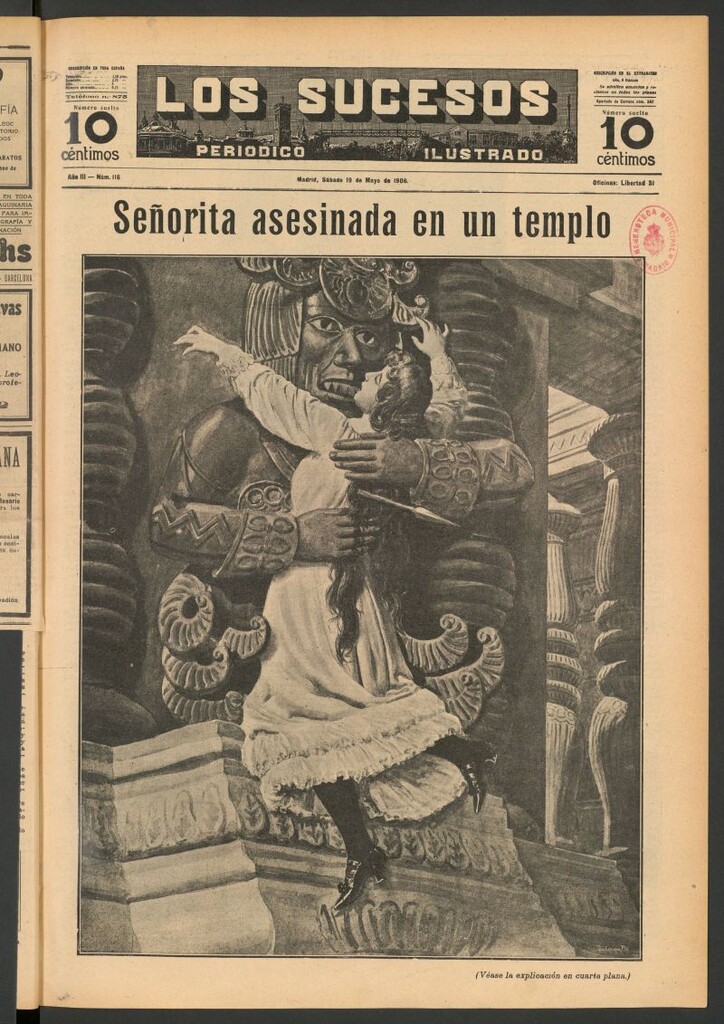 Miniatura de Los Sucesos : periódico ilustrado del 19 de mayo de 1906