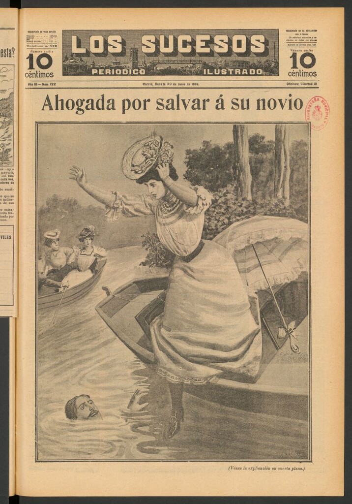 Miniatura de Los Sucesos : periódico ilustrado del 30 de junio de 1906