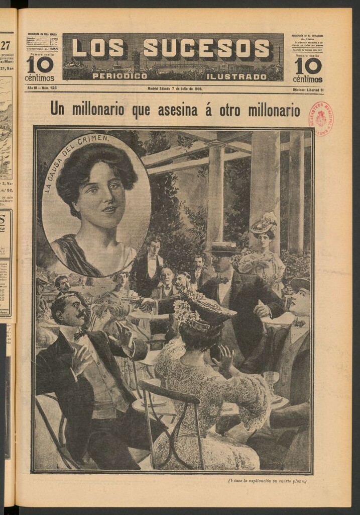 Miniatura de Los Sucesos : periódico ilustrado del 7 de julio de 1906