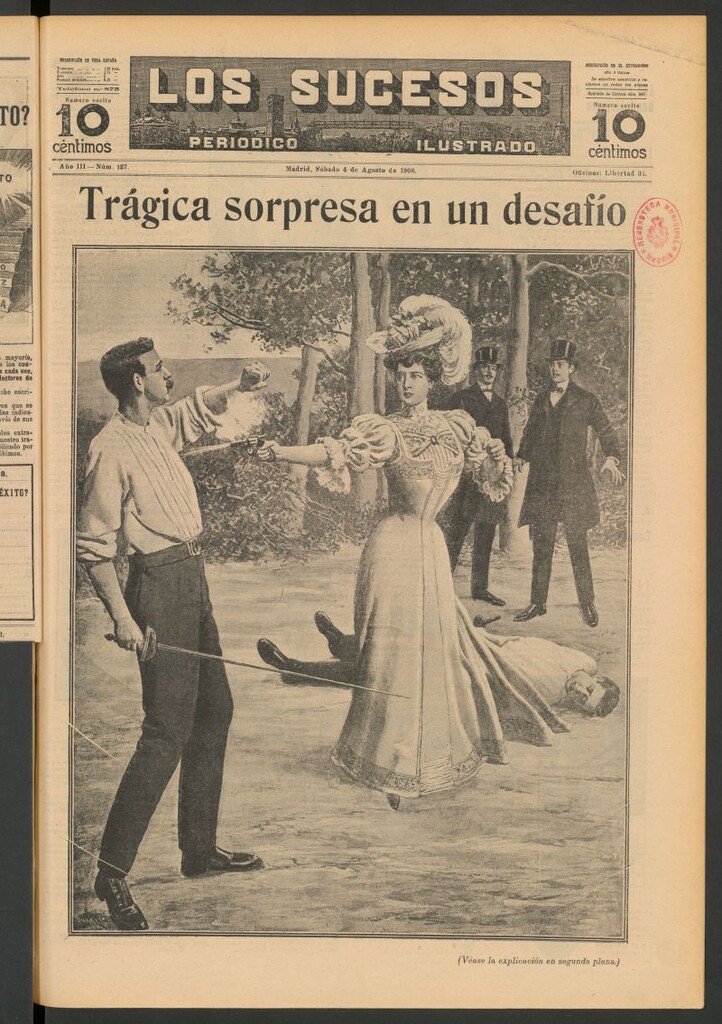 Miniatura de Los Sucesos : periódico ilustrado del 4 de agosto de 1906