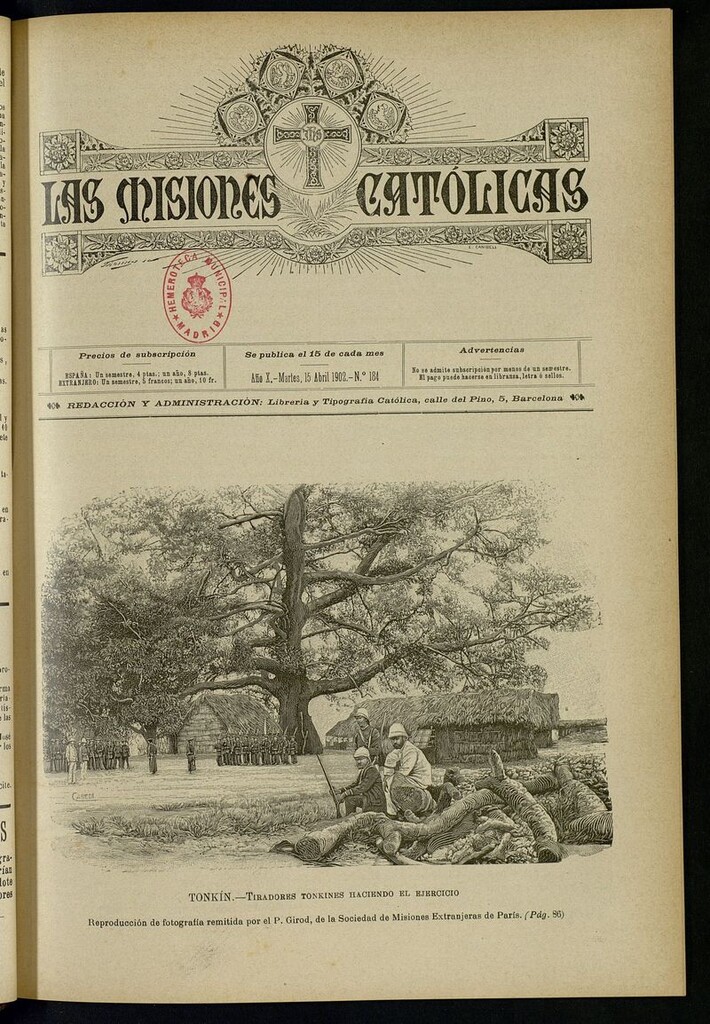 Miniatura de Las Misiones Católicas del 15 de abril de 1902