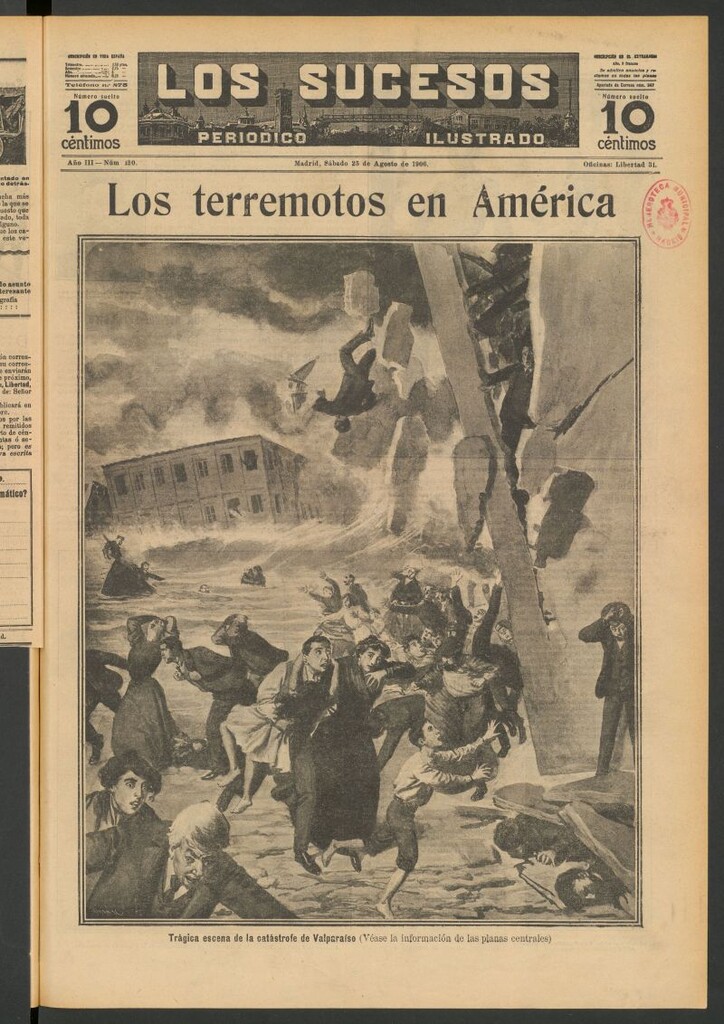 Miniatura de Los Sucesos : periódico ilustrado del 25 de agosto de 1906