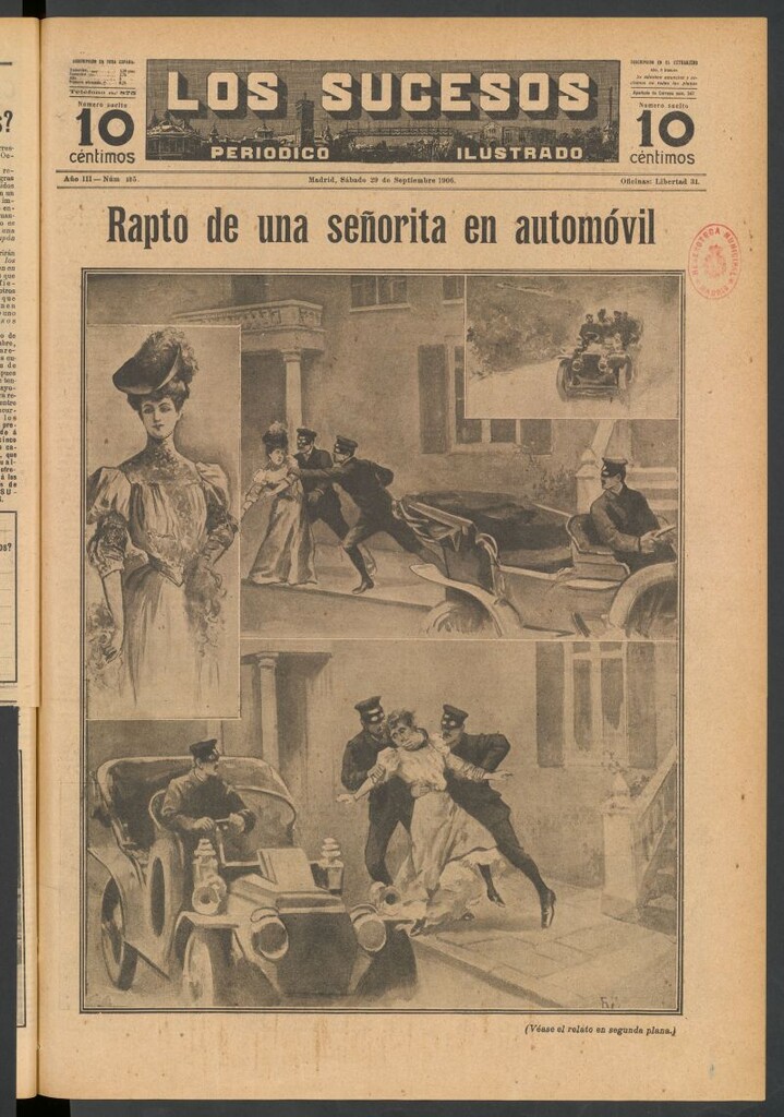 Miniatura de Los Sucesos : periódico ilustrado del 29 de septiembre de 1906